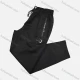 Wholesale Women's Sporty Zipper Pockets Drawstring Plain Sweatpant 3# Clothing Wholesale Market Liuhua