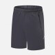 Men's Performance Workout Graphic Athletic Shorts With Zip Pockets A223# Dark Gray Clothing Wholesale Market -LIUHUA