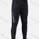 Wholesale Men's Performance Workout Drawstring Slogan Athletic Tights Pants With Zip Pockets LT135# Black Clothing Wholesale Market Liuhua