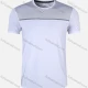 Wholesale Men's 180g Quick Dry Comfy Workout Chevron Athletic T-Shirt 8361# White Clothing Wholesale Market Liuhua