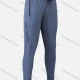 Wholesale Men's Performance Workout Drawstring Slogan Athletic Tights Pants With Zip Pockets LT135# Gray Blue Clothing Wholesale Market Liuhua