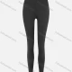 Wholesale Women's Sporty High Waist Side Striped Mesh Elastic Leggings Black Clothing Wholesale Market Liuhua