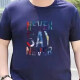 Men's Casual Crew Neck Short Sleeve Plus Size Letter Print T-Shirt 3# Clothing Wholesale Market -LIUHUA