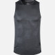 Men's 180g Dry Fit Running Workout Sleeveless Athletic Training Tank Top 3302# Gray Clothing Wholesale Market -LIUHUA