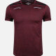 Men's Quick Dry Comfy Workout Colorblock Space Dye Athletic T-Shirt 5321# Maroon Clothing Wholesale Market -LIUHUA