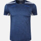 Men's Quick Dry Comfy Workout Colorblock Space Dye Athletic T-Shirt 5321# Dark Blue Clothing Wholesale Market -LIUHUA