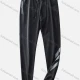 Wholesale Men's Workout Drawstring Plain Athletic Pants With Zip Pockets T122# Black Clothing Wholesale Market Liuhua