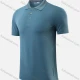 Wholesale Men's Breathable Softness High Stretchy Athletic Plain Short Sleeve Polo Shirts 909# Light Sea Green Clothing Wholesale Market Liuhua