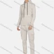Wholesale Men's Hooded Drawstring Flap Pockets Plain Hoodies & Ankle-Tie Pants 2-Piece Set 2233# 8# Clothing Wholesale Market Liuhua