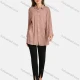 Wholesale Women's Casual Women's Casual Button Front Poet Sleeve Plain Tunic 1 Clothing Wholesale Market Liuhua