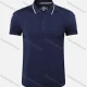 Wholesale Men's Casual Plain Quick Dry Comfy Workout Athletic Polo Shirt 905# Dark Blue Clothing Wholesale Market Liuhua
