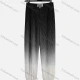 Wholesale Men's Fashion Elastic Waist Ombre Sweatpant Black Clothing Wholesale Market Liuhua