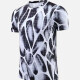 Men's Quick Dry Comfy Workout Allover Print Athletic T-Shirt 2695# White Clothing Wholesale Market -LIUHUA