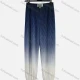 Wholesale Men's Fashion Elastic Waist Ombre Sweatpant Blue Clothing Wholesale Market Liuhua