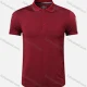 Wholesale Men's Casual Plain Quick Dry Comfy Workout Athletic Polo Shirt 905# Maroon Clothing Wholesale Market Liuhua