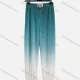 Wholesale Men's Fashion Elastic Waist Ombre Sweatpant Green Clothing Wholesale Market Liuhua