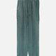 Women's Drawstring Pockets Plain Casual Pants Dark Slate Gray Clothing Wholesale Market -LIUHUA