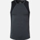Men's 180g Quick Dry Comfy Workout Sleeveless Athletic Colorblock Tank Top 3303# Dark Gray Clothing Wholesale Market -LIUHUA