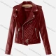 Wholesale Women's Fashion Motorcycle Lapel Zipper Pockets Leather Plain Jacket With Belt 30# Clothing Wholesale Market Liuhua