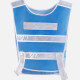 Mesh High Visibility Reflective Strips Safety Vests Light Blue Clothing Wholesale Market -LIUHUA