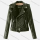 Wholesale Women's Fashion Motorcycle Lapel Zipper Pockets Leather Plain Jacket With Belt 8# Clothing Wholesale Market Liuhua