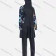 Wholesale Women's Modest Muslim Tropical Print Splicing Peplum Hem Full Coverage Burkini Swimwear With Hijab 2 Piece Set Navy Wholesale Clothing Market & Suppliers -LIUHUAMALL