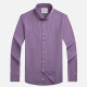 Men's Formal Long Sleeve Button Down Striped Shirts Purple Clothing Wholesale Market -LIUHUA