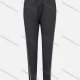Wholesale Women's Casual Drawstring Striped Plain Long Sweatpant Black Clothing Wholesale Market Liuhua