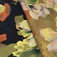 Wholesale Women's Casual Boat Neck Half Sleeve Floral Print Blouse	 Black Clothing Wholesale Market Liuhua