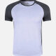 Men's Quick Dry Comfy Workout Raglan Sleeve Colorblock Athletic T-Shirt 3005# White Clothing Wholesale Market -LIUHUA