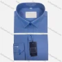 Wholesale Men's Casual Collared Long Sleeve Plain 100%Cotton Shirt preview