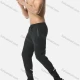 Wholesale Men's Casual & Sporty Plain Elastic Waist Zipper Pockets Ankle Length Joggers 202054# Black Clothing Wholesale Market Liuhua