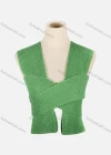 Wholesale Women's Sexy Plain Wrap Crossover Chunky Knit Tank Sweater - Liuhuamall