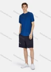 Wholesale Men's Sporty Round Neck Short Sleeve Breathable Quick Dry Plain T-Shirt - Liuhuamall