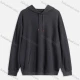 Wholesale Men's Casual Plain Kangaroo Pocket Thermal Drawstring Hoodie M1006# Dim Gray Guangzhou Clothing Wholesale Market & Suppliers -LIUHUAMALL