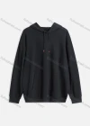 Wholesale Men's Casual Plain Kangaroo Pocket Thermal Drawstring Hoodie M1006# - Liuhuamall