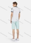 Wholesale Men's Casual Short Sleeve Letter Print Button Front Polo Shirts - Liuhuamall
