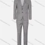 Wholesale Men's Formal Plaid Single Breasted Pockets Lapel Slim Fit Blazer & Trousers 2 Piece Sets preview