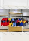 Wholesale Boys Round Neck Two-color Sleeves Letter Print Sweatshirt - Liuhuamall