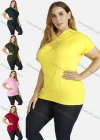 Wholesale Women's Plain Short Sleeve V Neck Rhinstone Blouse - Liuhuamall