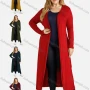 Wholesale Women's Viscose Long Sleeve Plain Open Front Cardigan preview