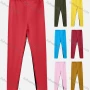 Wholesale Women's Casual Plain Elastic Waist Straight Leg Pants preview