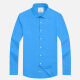 Men's Formal Collared Long Sleeve Button Down Gingham Shirts 68# Clothing Wholesale Market -LIUHUA
