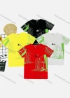 Wholesale Boy's Casual Letter Print Round Neck Short Sleeve Tee - Liuhuamall