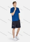 Wholesale Men's Sporty Round Neck Short Sleeve Breathable Quick Dry Plain T-Shirt - Liuhuamall