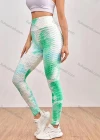 Wholesale Women's Tie Dye Fitness Honeycomb Bubble Yoga Pants - Liuhuamall