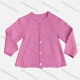 Wholesale Girl's Casual Crew Neck Long Sleeve Button Down Cable Knit Cardigan F617# Clothing Wholesale Market Liuhua
