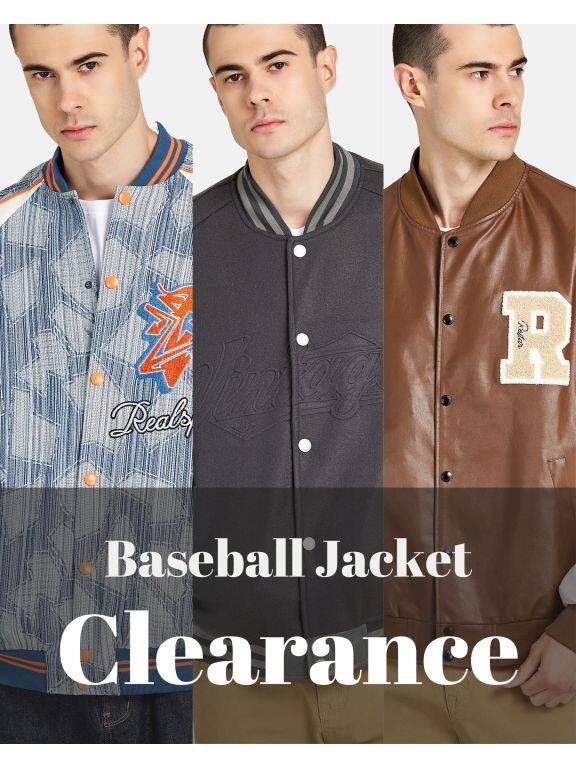 Baseball Jacket Clearance Sale, Clothing Wholesale Market -LIUHUA, Jackets