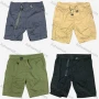 Wholesale Men's Casual Plain Multiple Pockets Cargo Shorts With Belt preview