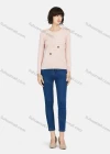 Wholesale Women's Casual Round Neck Long Sleeve Rhinestone Plain Knit Sweater - Liuhuamall